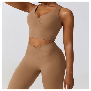 SC10136 YOGA Sutien pentru femei de înaltă calitate antrenament sportiv sport de fitness logo personalizat sport top sutien yoga yoga