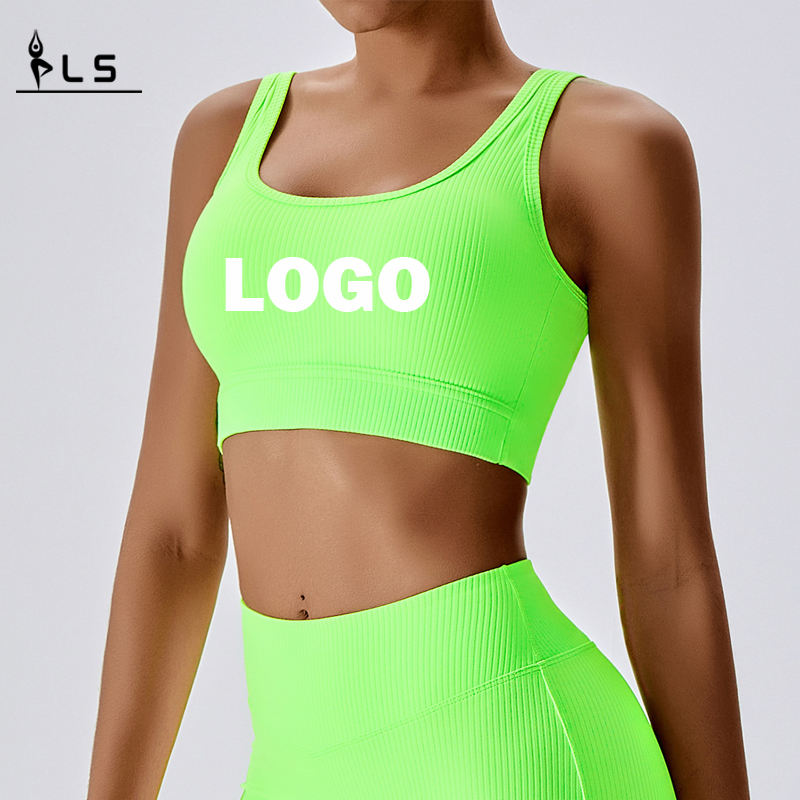 SC10167 Sutien sport pentru femei mari de yoga pantaloni scurți de yoga fată China, fără probleme de fitness sutien sutien sutien sutien sutien sportiv