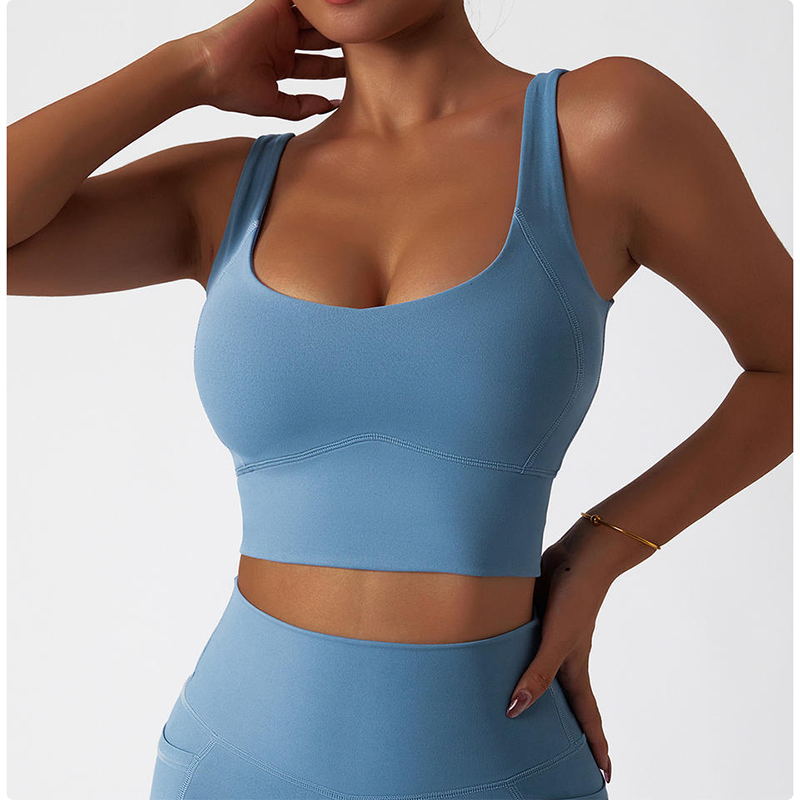 SC10186 FIRM IMPACT HIGH FREE NYLON SPORT SPORT Sutien Sutien Topnou Sutien Sport sportiv de mare impact sexy
