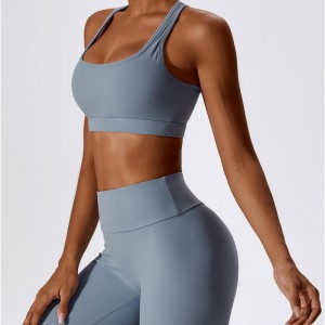 SC10189 Women Fitness Racer Back Sport Sutien Yoga Wear Suport Soft Compress Yoga Sutien Sport Sport