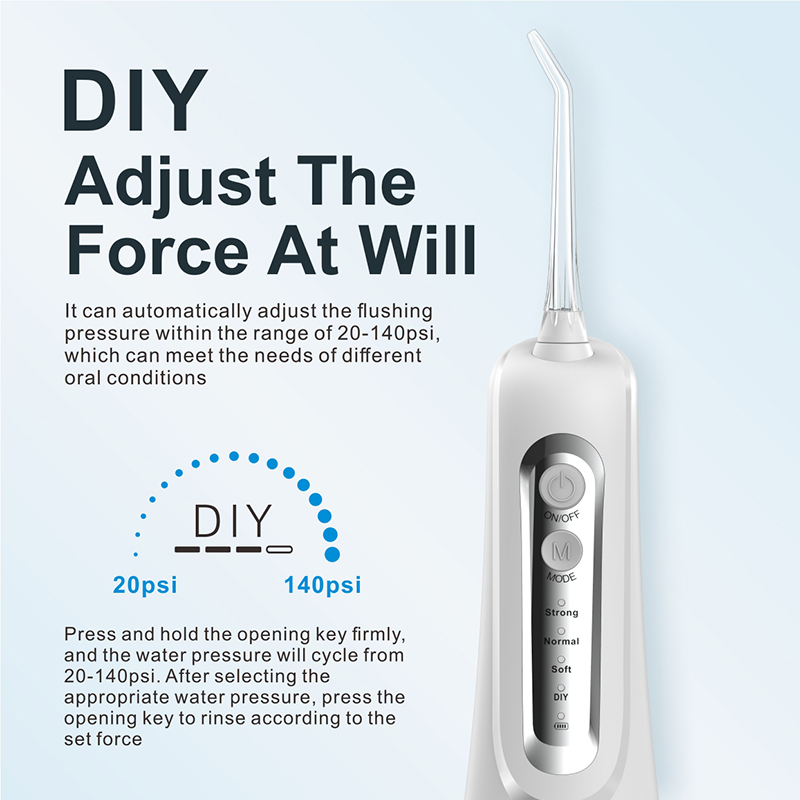 Curățarea dinților electrici portabili Waterflosser Alegeți Flosser de apă dentară Irigador