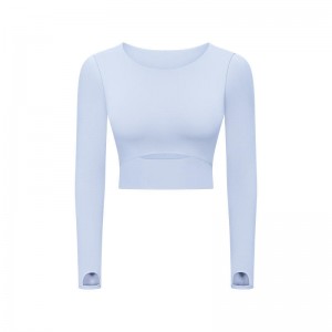 SC10275 Tricou de yoga cu mânecă lungă cu mânecă lungă cu mânecă lungă cu mânecă lungă cu mânecă cu mânecă lungă cu mânecă cu mânecă lungă tricou