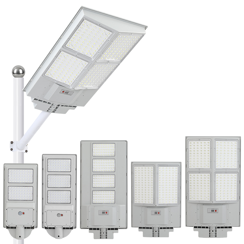 Lampa de stradă solară care sesizează corpul uman