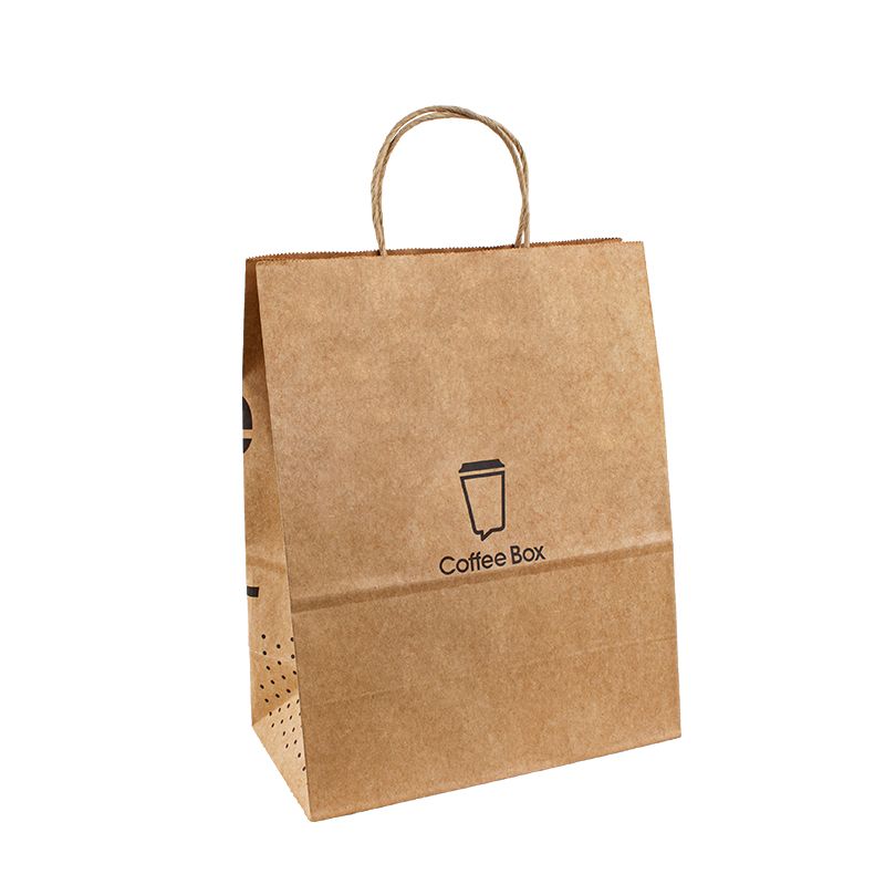 pungă de hârtie designer kraft premium de hârtie logo mâner kraft pungă de hârtie china china maro kraft pungi de hârtie