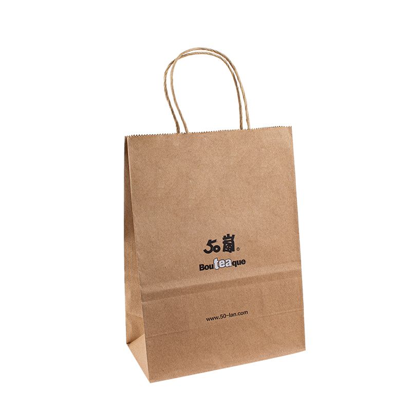 pungă de hârtie designer kraft premium de hârtie logo mâner kraft pungă de hârtie china china maro kraft pungi de hârtie