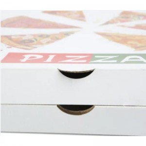 Colent cu ridicata logo personalizat tipărit de 8-16 inci pachete ecologice pachet de pizza de hârtie de hârtie