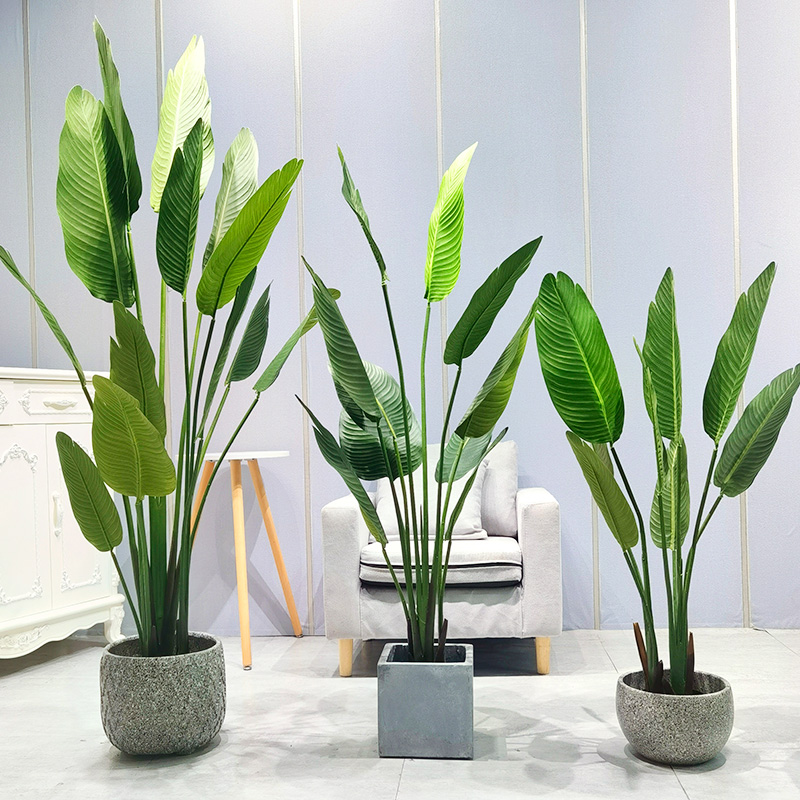 Artificial direct din fabrică Durabil Vivid AllSeason Traveller \\ Palm pentru furnizor de grădină pentru interior în aer liber, decor denuntă în aer liber