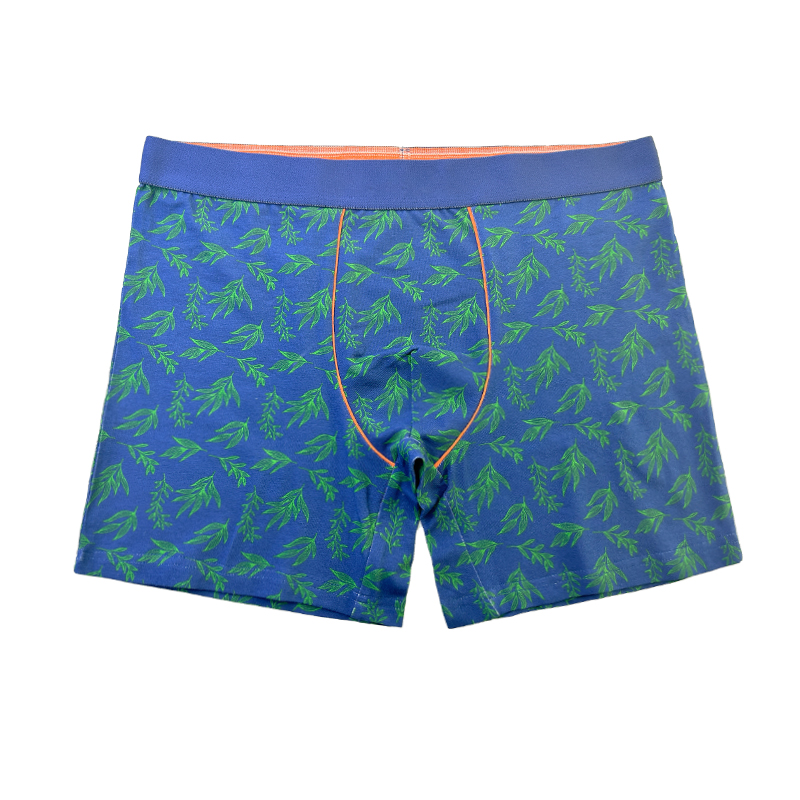 Fashion Full Tipărit de culoare simplă lenjerie pentru bărbați, pentru bărbați, briefurile de Crăciun personalizați lenjerie confortabilă pentru bărbați moi