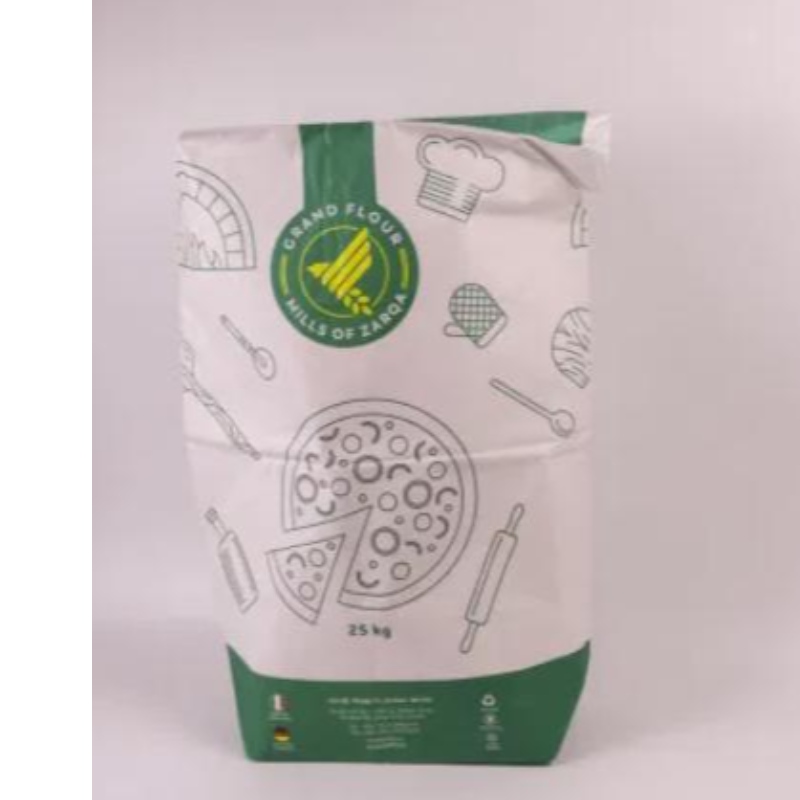 Multistrat Kraft Paper Grâu Bakery Maida făină de făină Dimensiune 25 kg