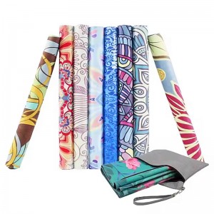 Covor de yoga din piele de căprioară (microfibră)