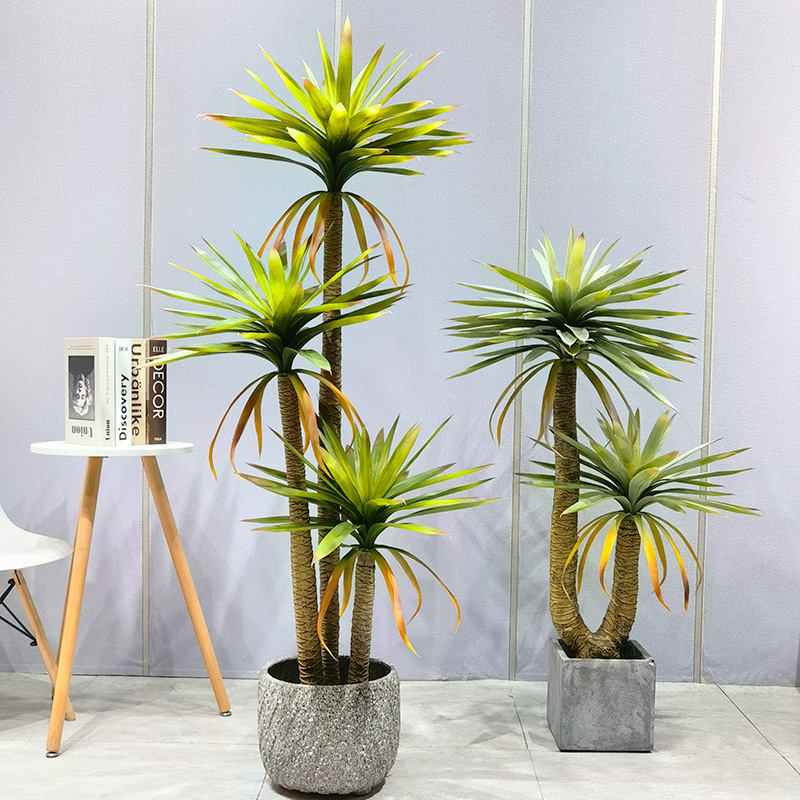 Simulare decorativă Grădină Ornamentală AllSeason Vivid Dracaena Arbore pentru Furnizor de Grădină Decor de Nuntă Decorațiuni de grădinărit