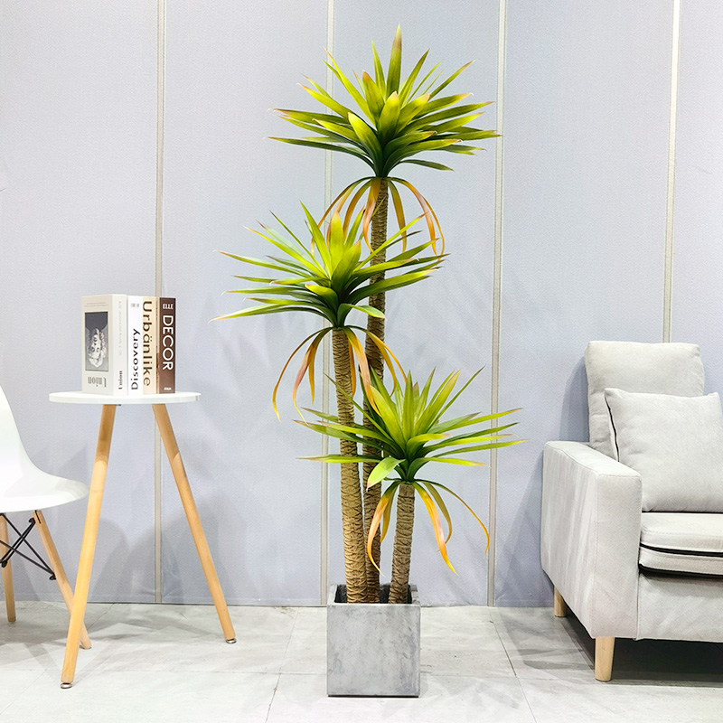 Simulare decorativă Grădină Ornamentală AllSeason Vivid Dracaena Arbore pentru Furnizor de Grădină Decor de Nuntă Decorațiuni de grădinărit