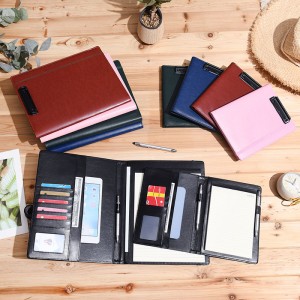 Clipboard din piele Partfolio Notepad Forms Holders Document Case A4 A5