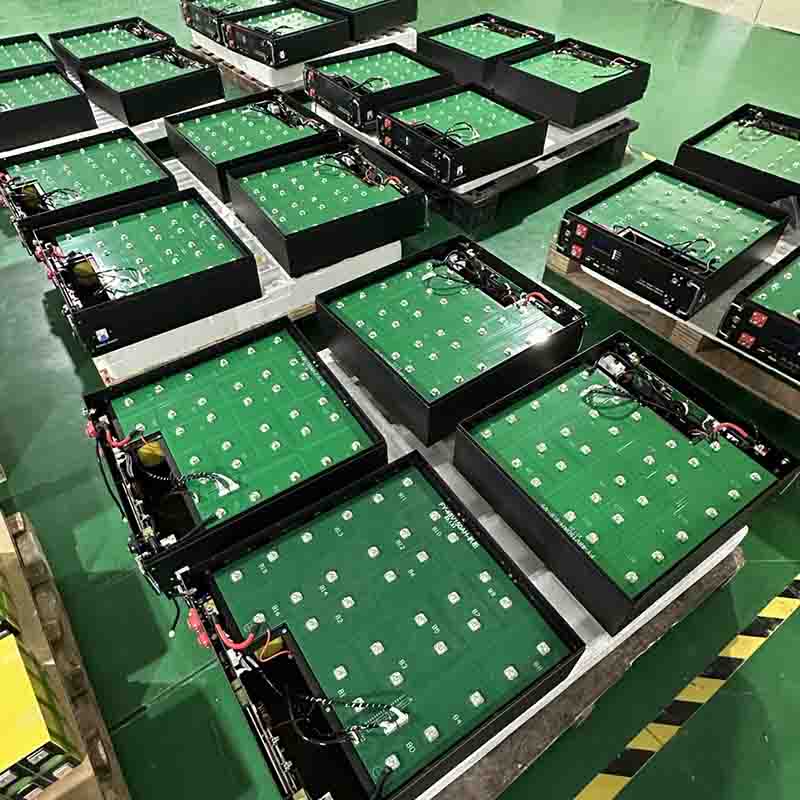 Energy Storage 51.2V 100ah 200ah Wall&Rack 2 în 1 Baterie de litiu solară LifePO4 montat cu ecran LED inteligent&aplicație mobilă