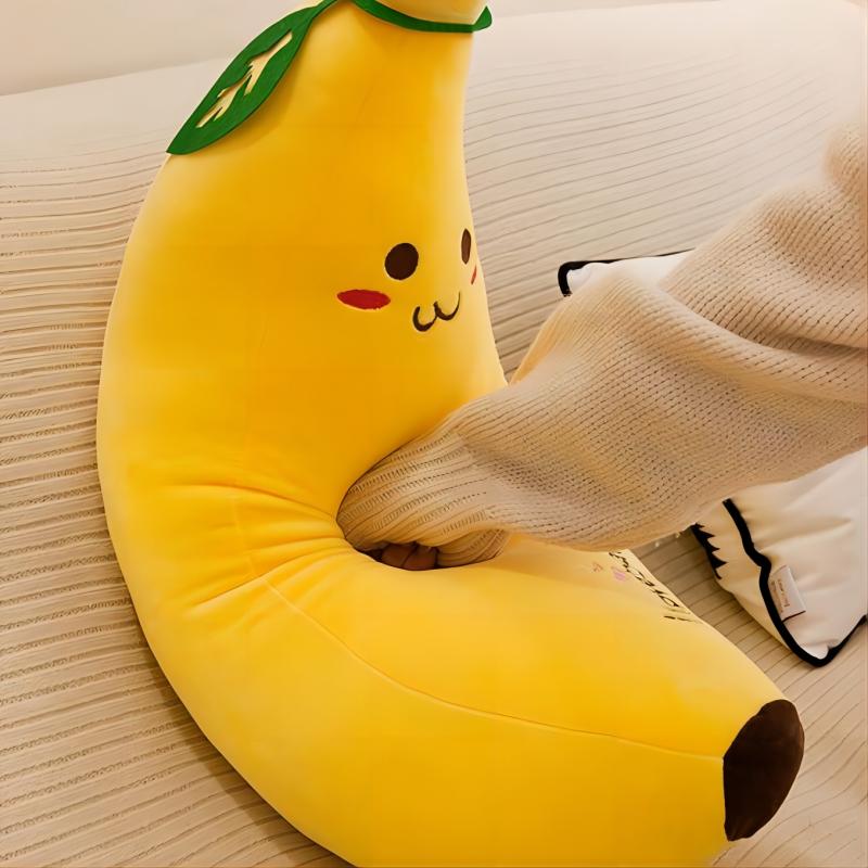 Pernă de pluș cu banane