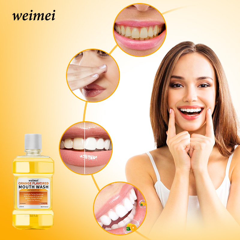 Spălări de gură aromate de portocale