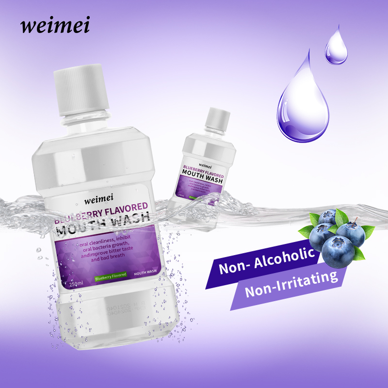 Apă de gură aromată cu afine