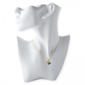 Colier pandantiv cu stanga fluture 45 5 cm