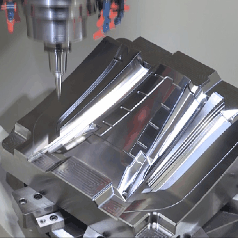 5 axă CNC Mold Mold