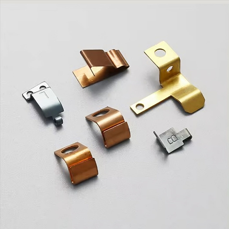 Piese de ștanțare din metal personalizate OEM Cupru Oțel Contact electric electric electric