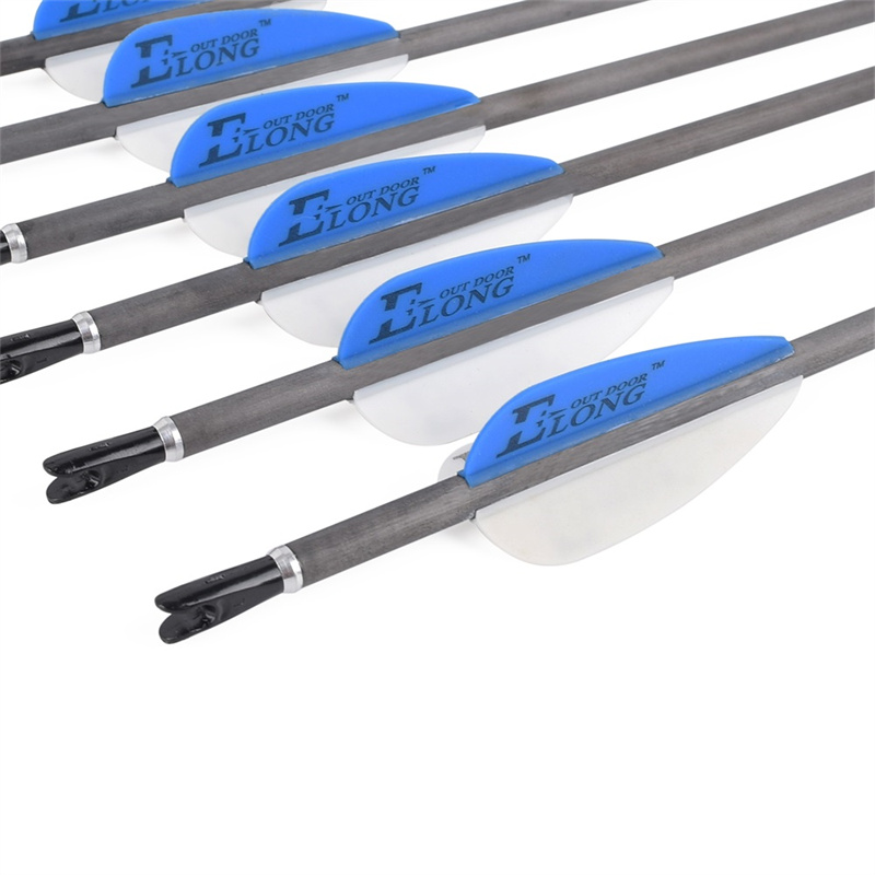 ID4.2mm Săgeți din fibră de carbon pentru arcași la țintă