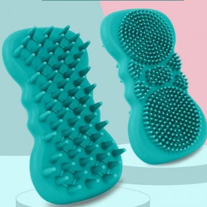 Perie de duș cu două fețe