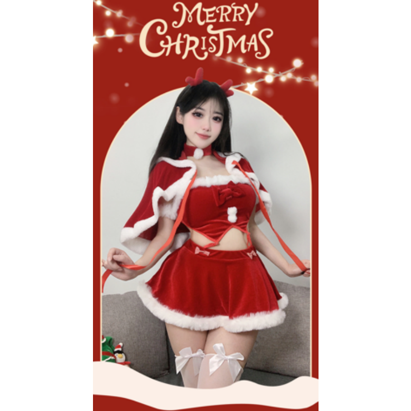 Cosplay Costume de Crăciun, uniforme sexy privind clubul denoapte, Anul Nou\Seturile atrăgătoare, pure șinevinovate \„Nu estenevoie să decolezi\„Pasionate Bunny Girl Outfits: 291+250 Preț:$169.99