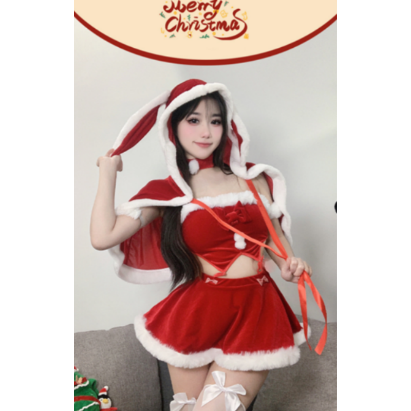 Cosplay Costume de Crăciun, uniforme sexy privind clubul denoapte, Anul Nou\Seturile atrăgătoare, pure șinevinovate \„Nu estenevoie să decolezi\„Pasionate Bunny Girl Outfits: 291+250 Preț:$169.99