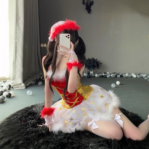 Nou - Costume de Crăciun în stil, plus - Stiluri de mărime pentru Europa și America. Potrivit pentru petrecerile de Crăciun, Club DS Stage Performance Wear 101 Preț:$89.99