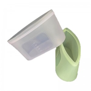 Mâncare-Geantă sigilată din silicon de grad