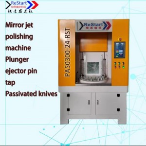Echipament de debavurare pentru orificiul transversal al corpului injectorului de combustibil