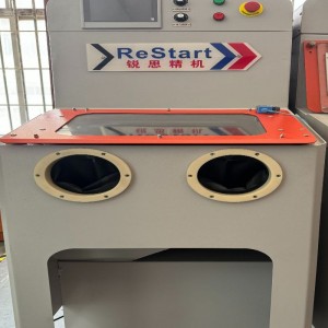 Echipamente de lustruire și debavurare cu flux abraziv