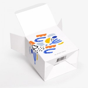 Cutie de cadouri abstracte vibrante