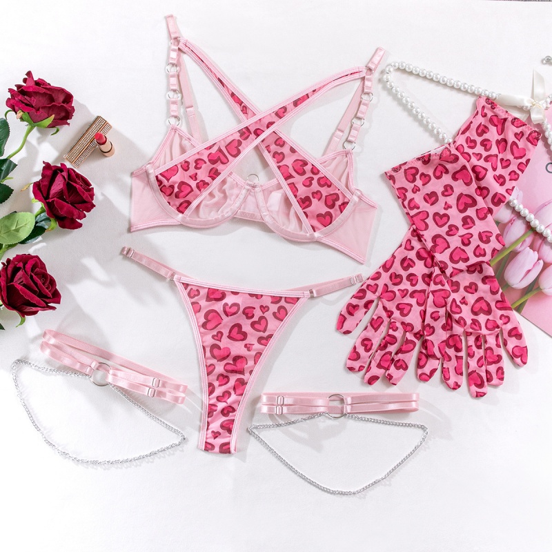Cel mai bun - vânzarea sexy roz vezi - prin femei atrăgătoare\Setul de lenjerie (trei - set de piese) My96646Price:$119.99