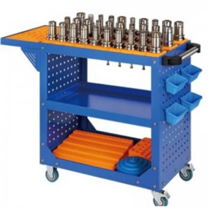 Coș de scule CNC Blue Panou Perforated Panou