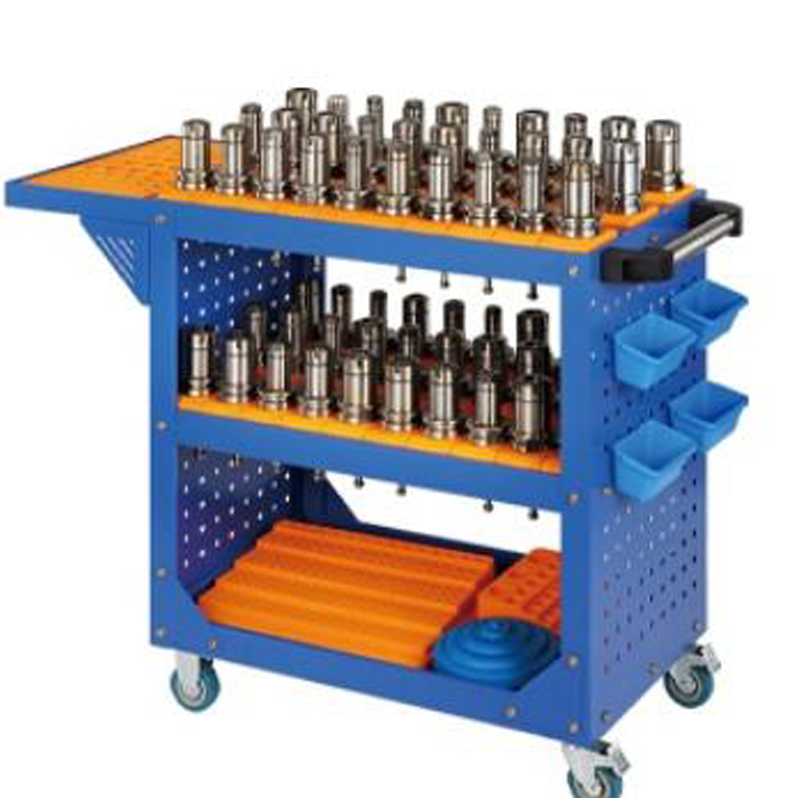 Coș de scule CNC Blue Panou Perforated Panou