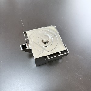 Zotye din oțel inoxidabil argint electroplat proiectare simplă de 8,5 cm din oțel inoxidabil din oțel inoxidabil