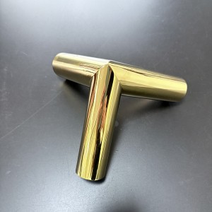 Zotye din oțel inoxidabil Electroplate Triangular trei-Ornament de suport ridicat dimensional