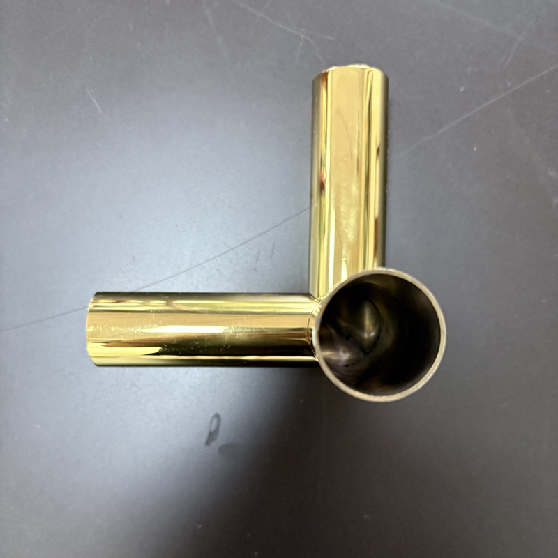 Zotye din oțel inoxidabil Electroplate Triangular trei-Ornament de suport ridicat dimensional