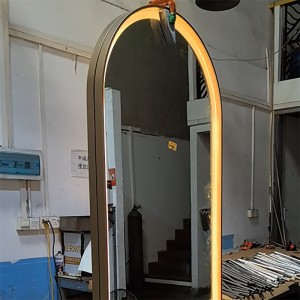 Lampa integrată din oțel inoxidabil Zotye și oglindă inteligentă din oțel inoxidabil electroplatat personalizabil