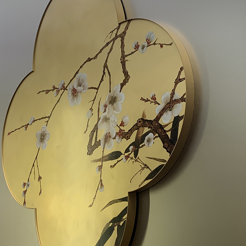 Chineză electroplată din oțel inoxidabil Zotye-Articole decorative din oțel inoxidabil modelate în stil