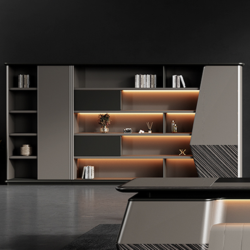 Model DBT006 Panou de lux-Style Manager Single Executive Desk, Președinte\Birou mare de birou cu set de scaune, birou Boss