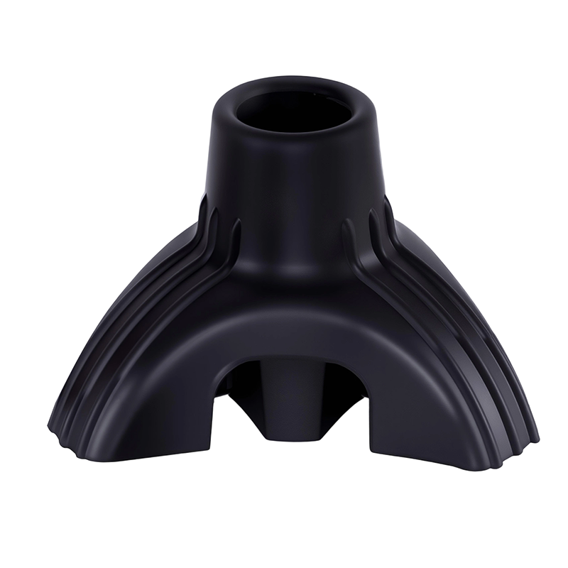 Picior din trestie de cauciuc cu trei dinte