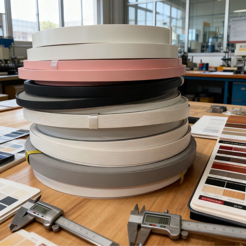 PVC Furniture Edge Banding Matte/Tratament de suprafață lucios